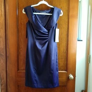 NWT Navy vintage inspired dress